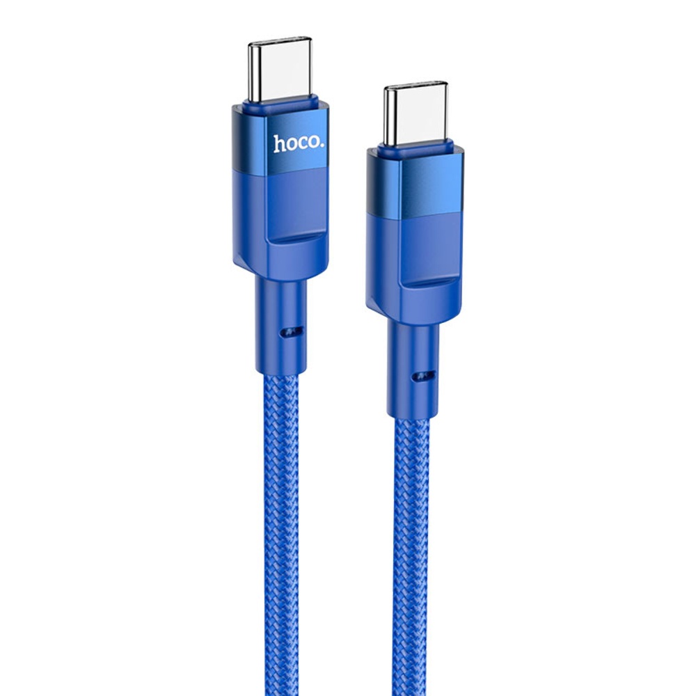 Кабель Hoco U106 Type-C to Type-C PD 100W 1.2m blue