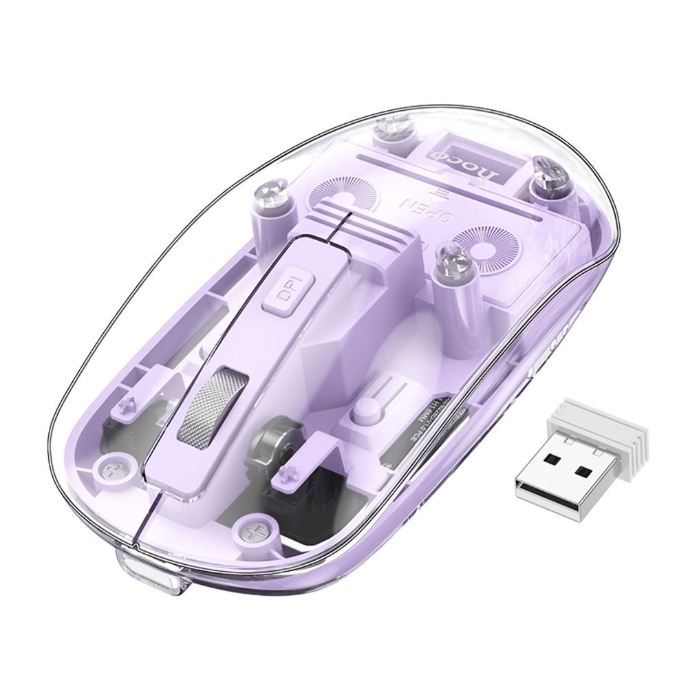 Беспроводная мышь Hoco GM29 romantic purple