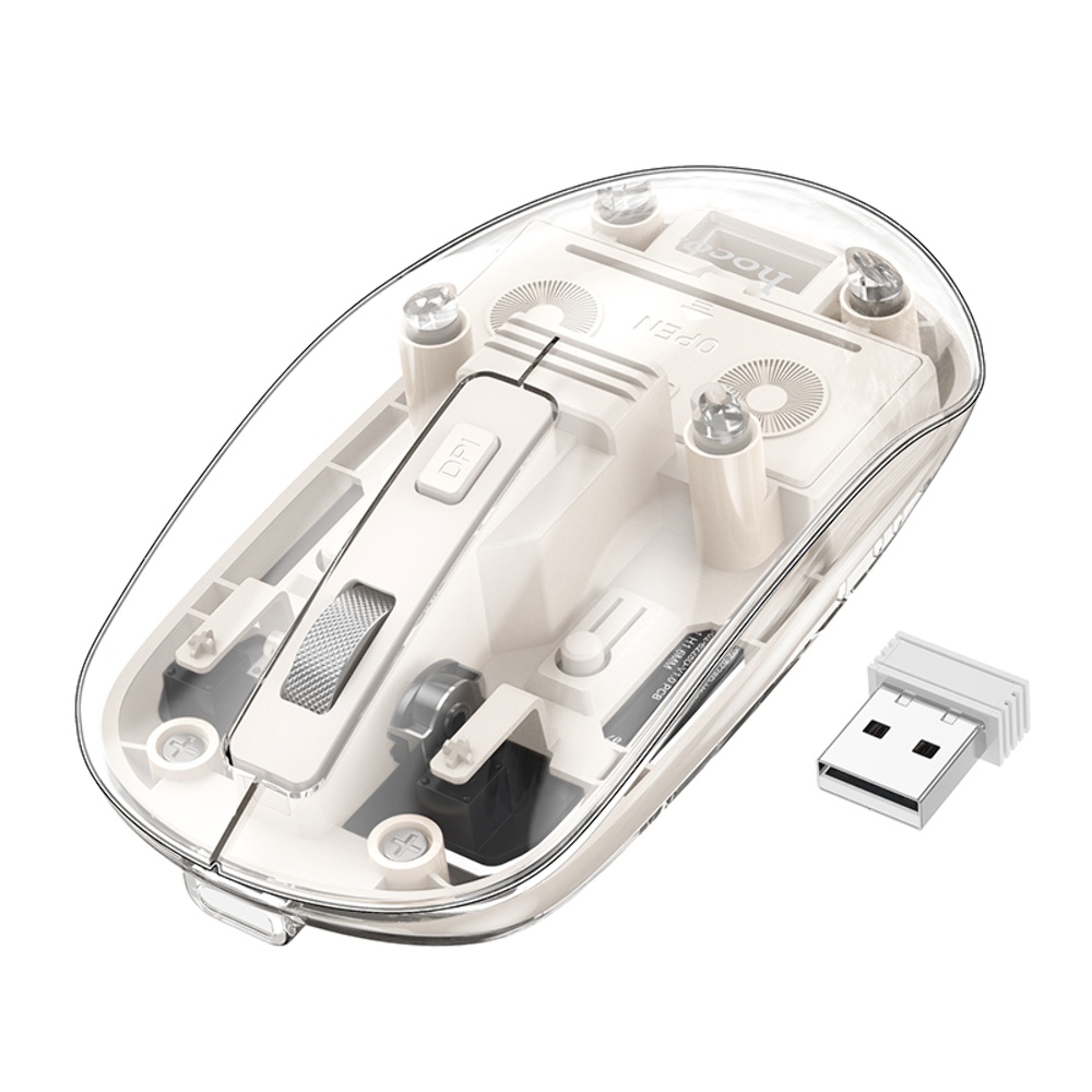 Беспроводная мышь Hoco GM29 space white