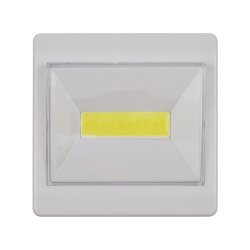 LED светильник магнитный со скотчем, питание от батареек ААА white