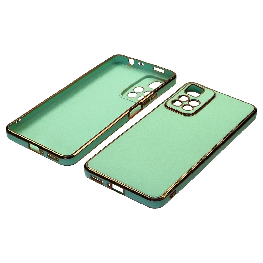 Чехол Glossy Color для Xiaomi Redmi Note 11 Pro (India)/ Redmi Note 11 Pro+ цвет  4 бирюзовый