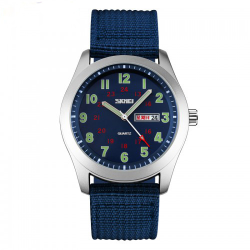 Skmei 9112BU Silver-Blue Skmei 9112BU Silver-Blue