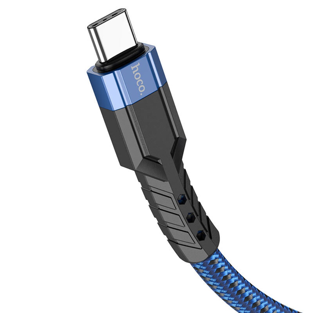 Кабель Hoco U110 USB to Type-C 1.2m blue