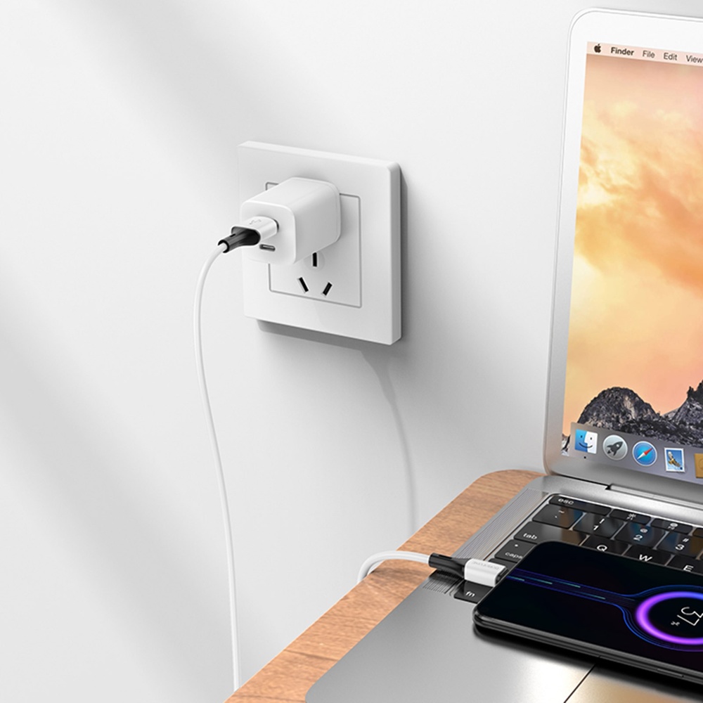 Кабель Borofone BX79 USB to MicroUSB 1m white