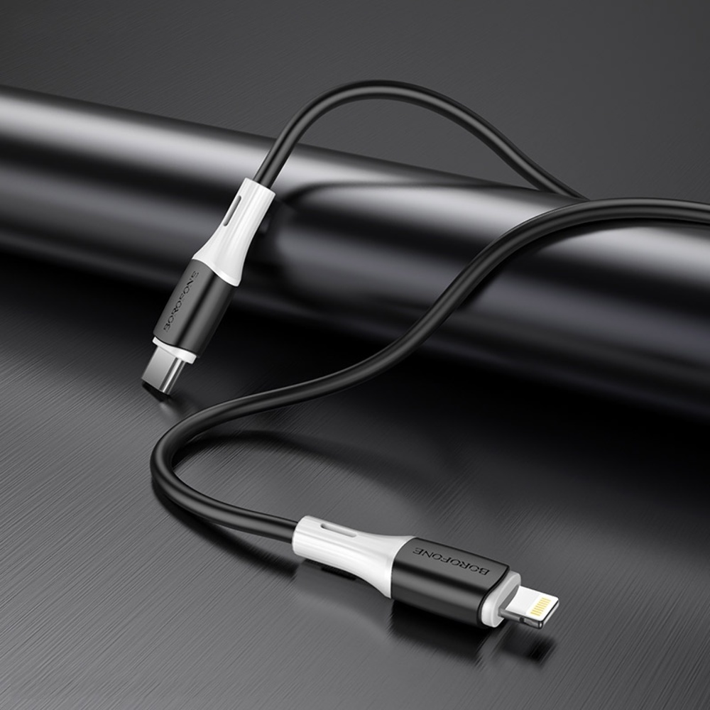 Кабель Borofone BX79 Type-C to Lightning PD 1m black