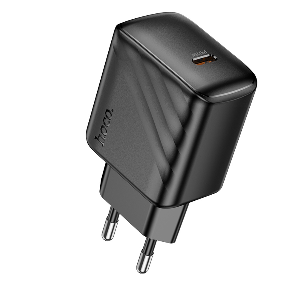Сетевое зарядное устройство Hoco CS24A Type-C PD 25W black