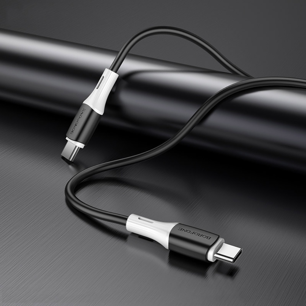 Кабель Borofone BX79 Type-C to Type-C PD 60W 1m black