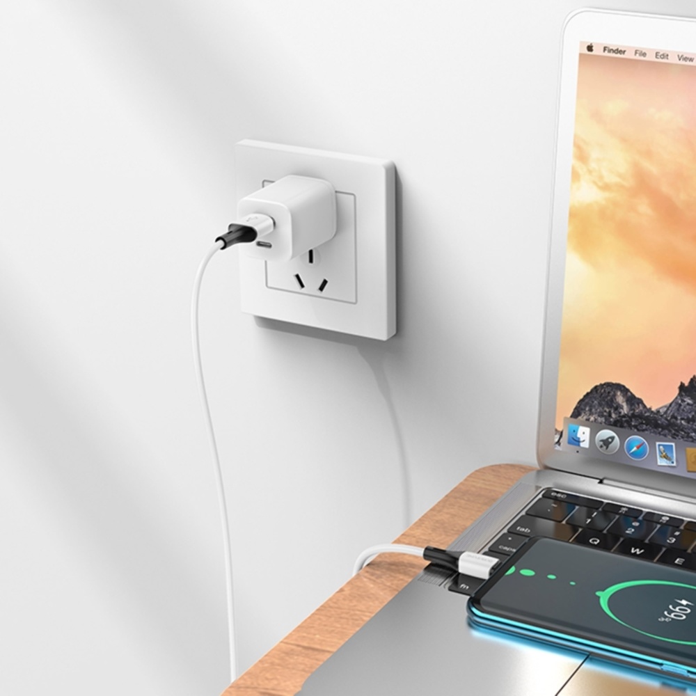 Кабель Borofone BX79 USB to Type-C 1m white