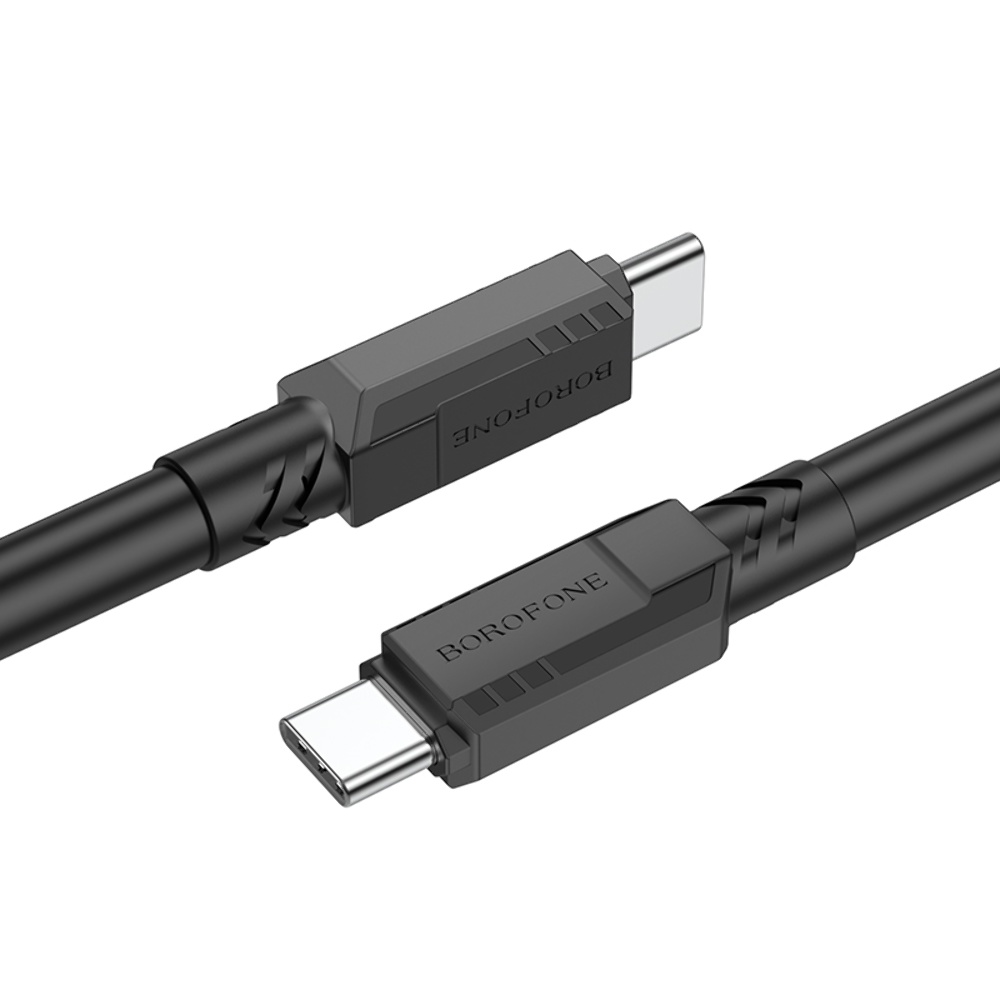 Кабель Borofone BX81 Type-C to Type-C PD 60W 1m black