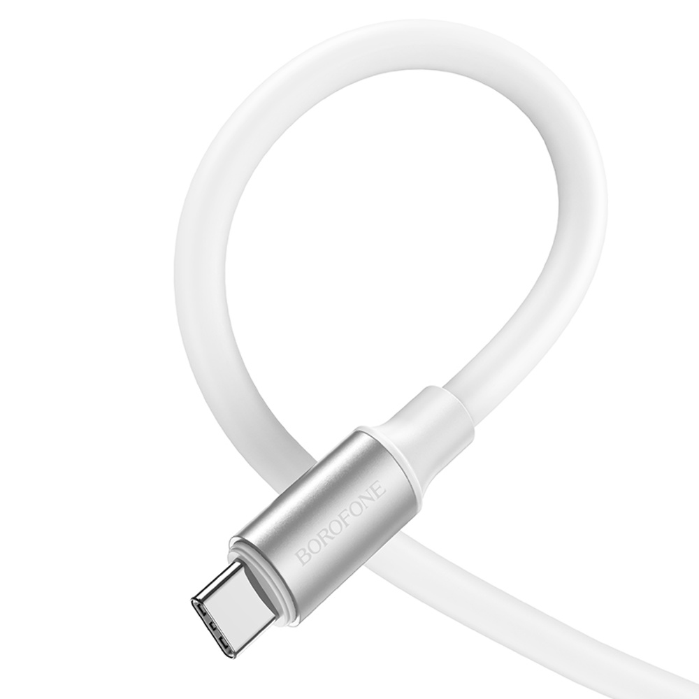 Кабель Borofone BX82 Type-C to Type-C PD 60W 1m white
