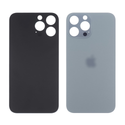 Заднее стекло корпуса для Apple iPhone 14 Blue (синее) с рамкой и стеклом камеры
