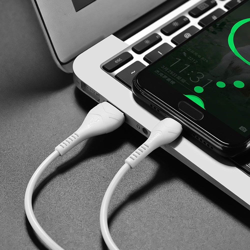 Кабель Hoco X37 USB to Type-C 1m white