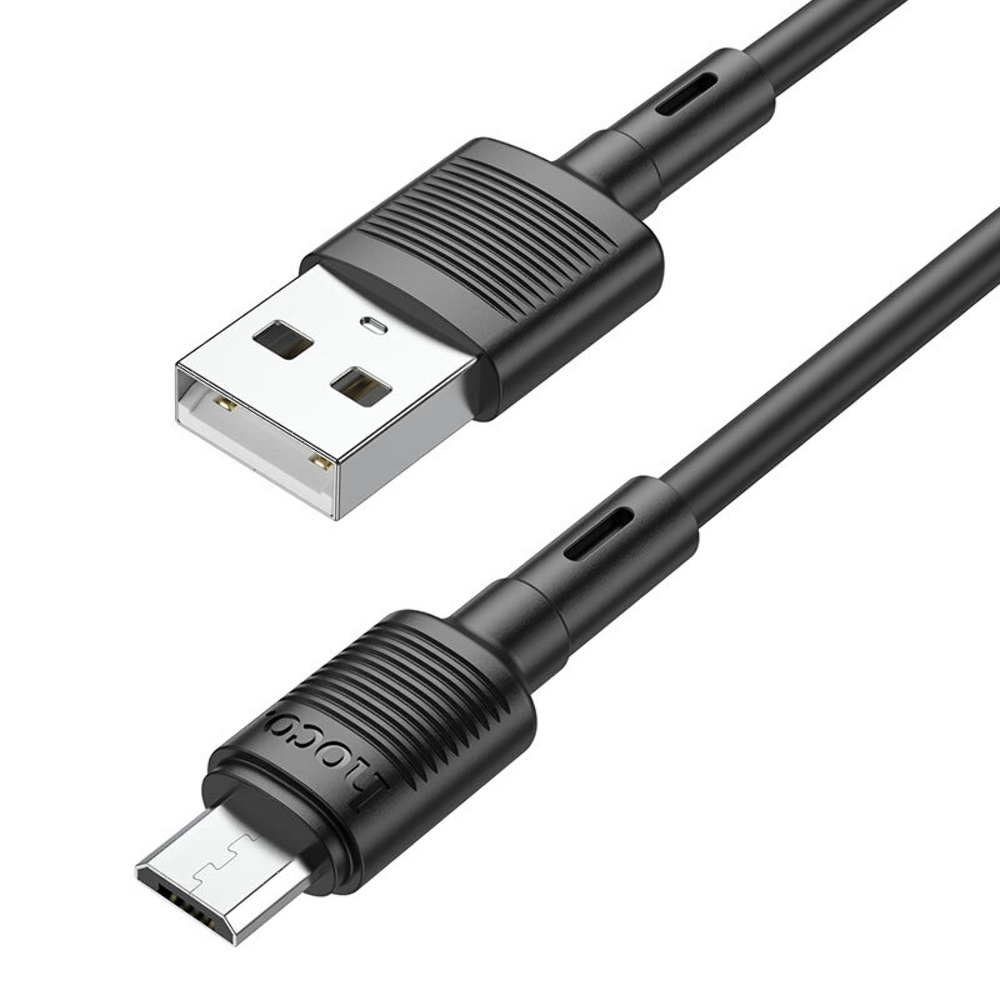 Кабель Hoco X83 USB to MicroUSB 1m black