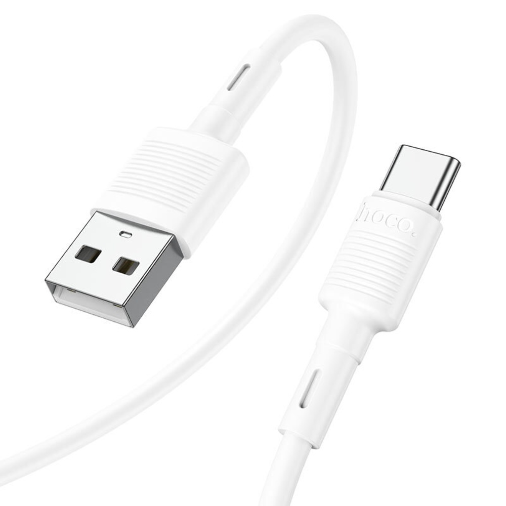 Кабель Hoco X83 USB to Type-C 1m white