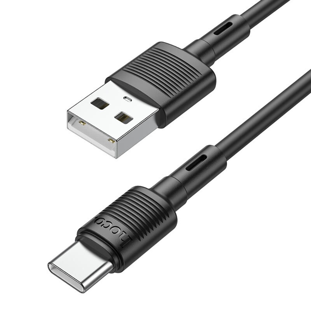 Кабель Hoco X83 USB to Type-C 1m black