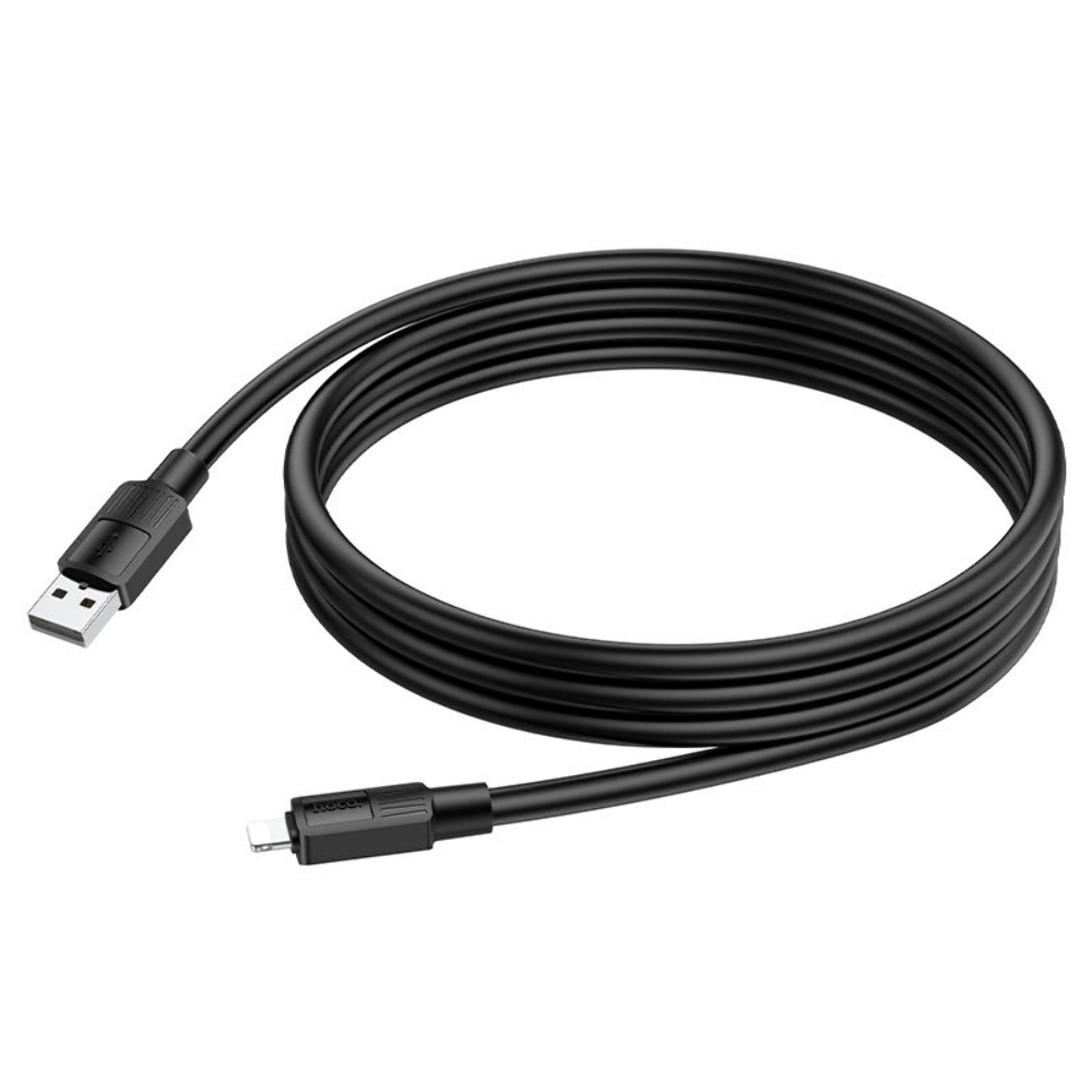 Кабель Hoco X84 USB to Lightning 1m black