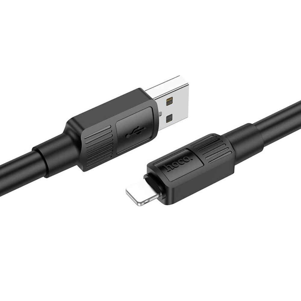 Кабель Hoco X84 USB to Lightning 1m black