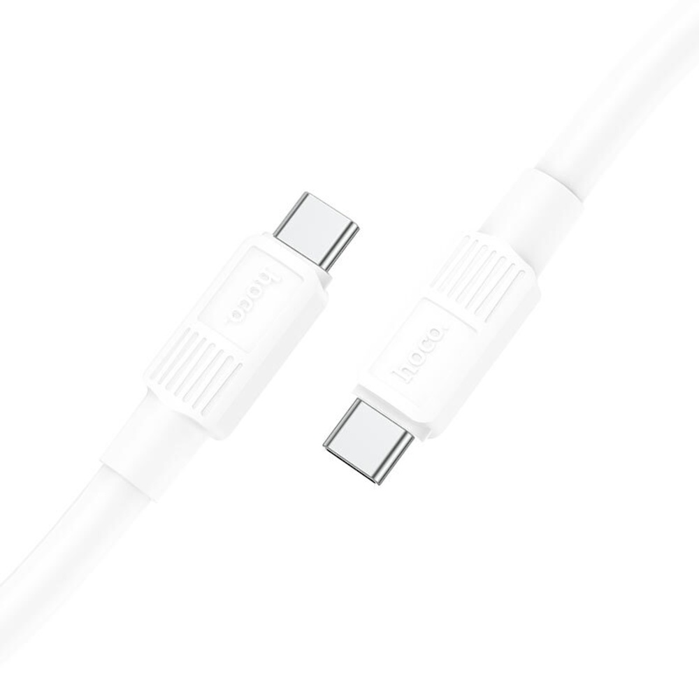 Кабель Hoco X84 Type-C to Type-C PD 60W 1m white