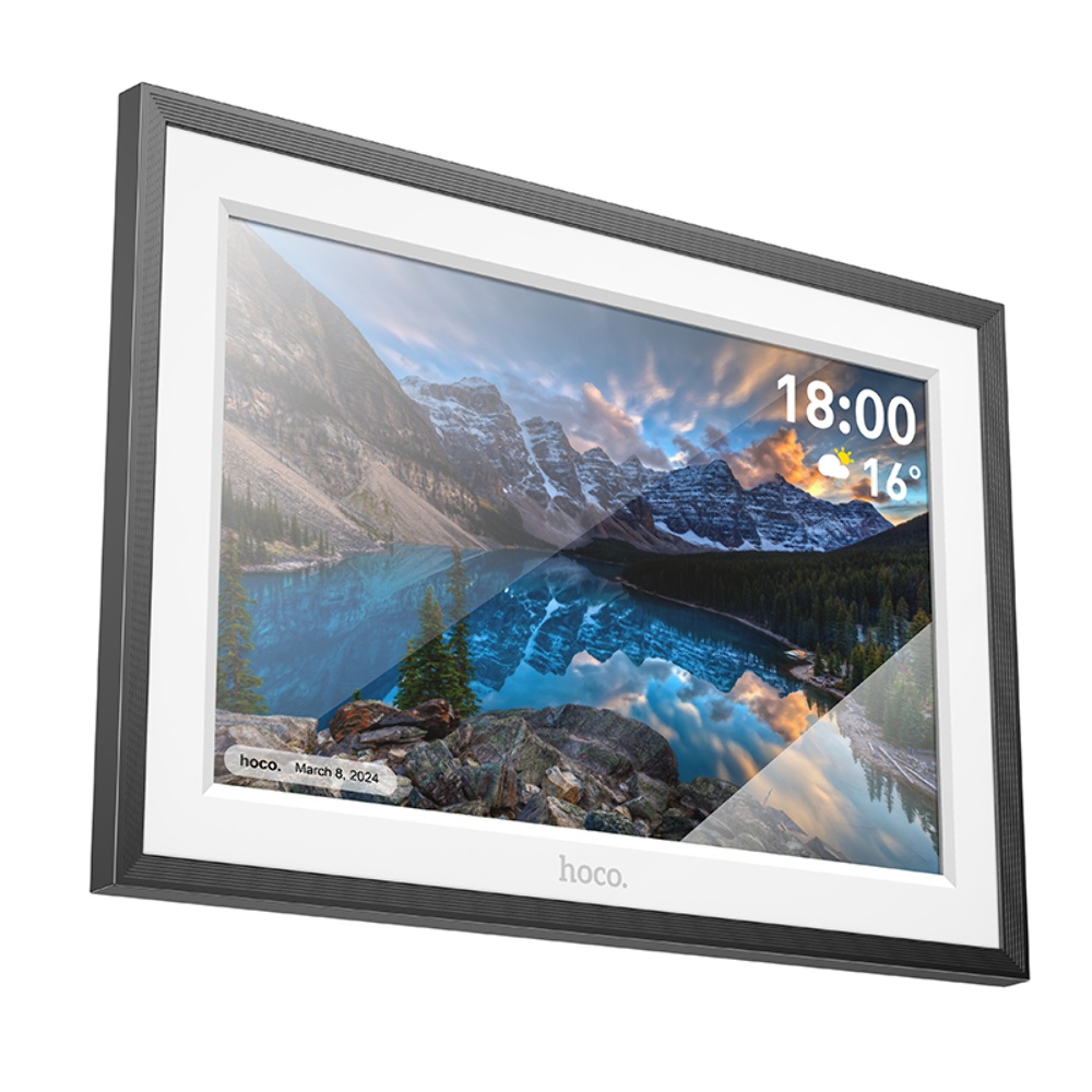 Цифровая фоторамка Hoco HI13 Wi-Fi 10.1 дюймов black