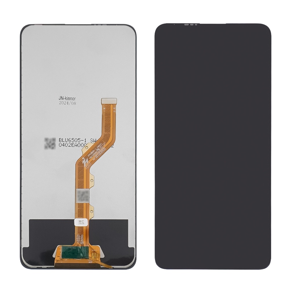 Дисплей для TECNO Camon 15 Pro (CD8) с чёрным тачскрином