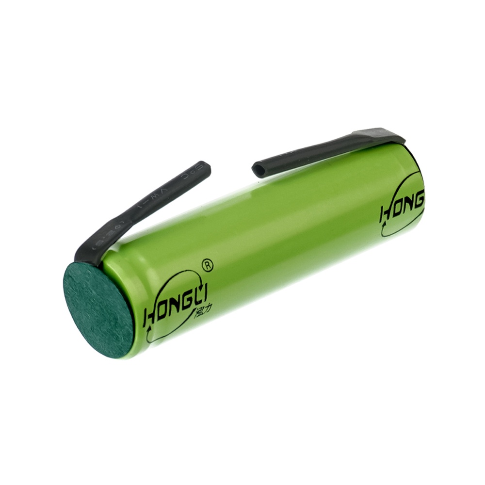 Аккумулятор 14500 Li-ion 500 mAh 3.7V с лепестками для пайки