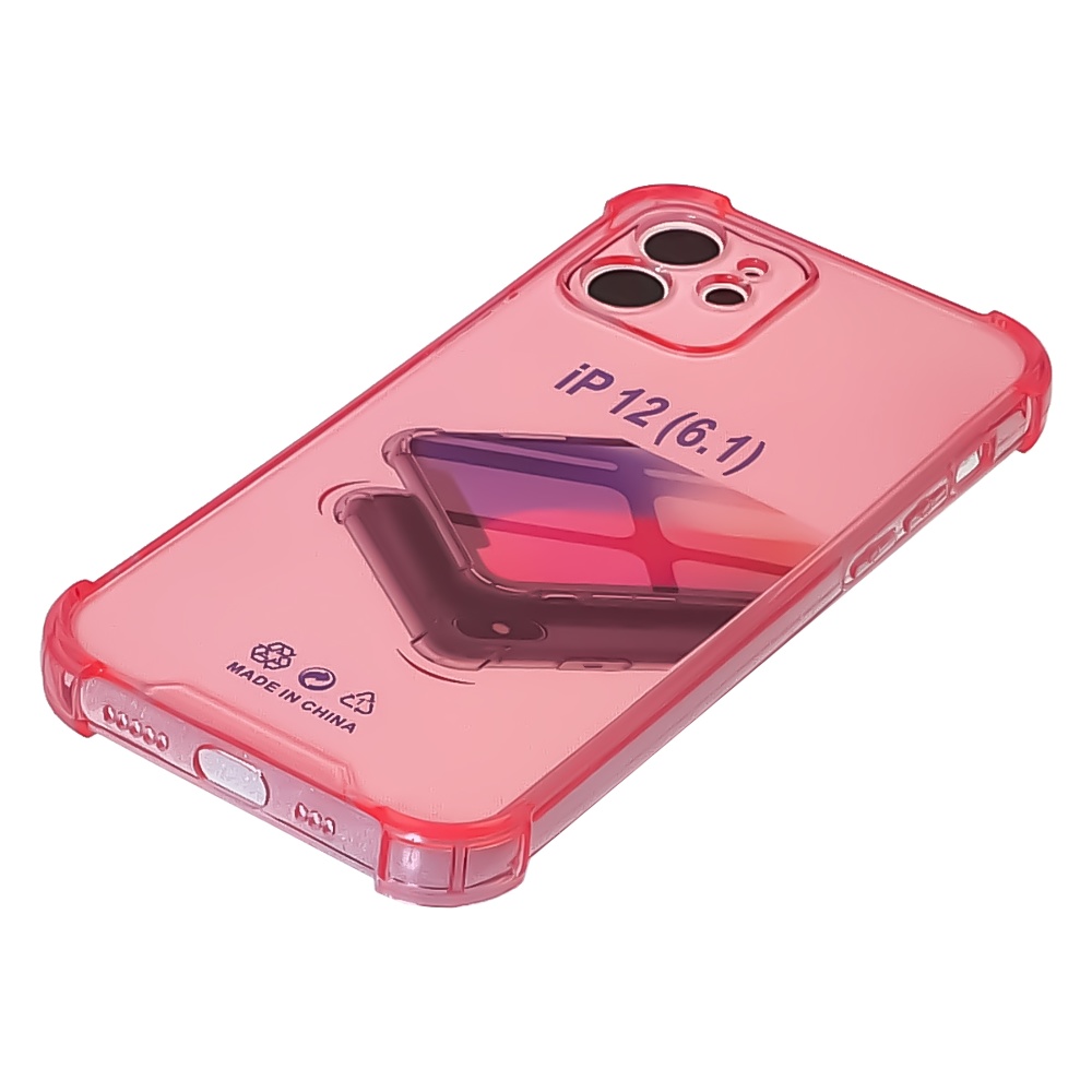 Чехол TPU shockproof angle для Apple iPhone 12 03 кремовый