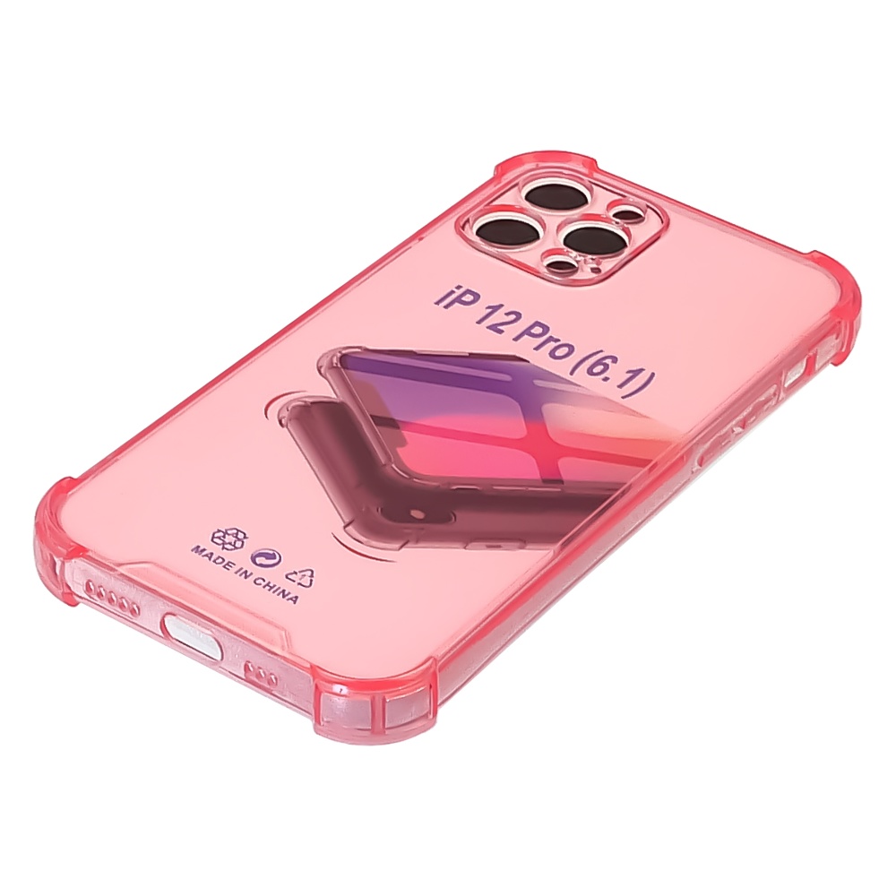 Чехол TPU shockproof angle для Apple iPhone 12 Pro 03 кремовый
