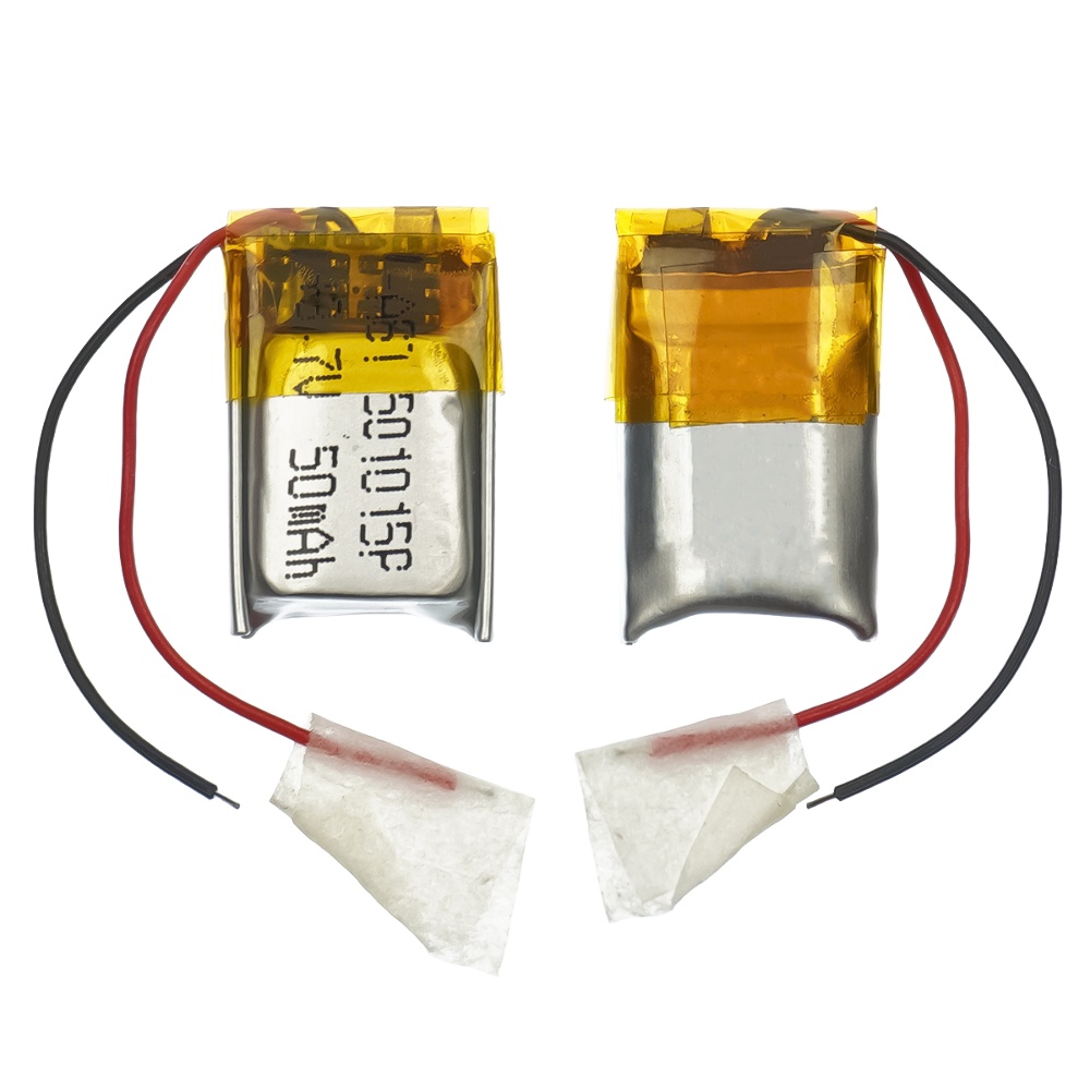 Аккумулятор 501015 универсальный с контроллером, 5 х 10 х 15 мм (50 mAh)/ для TWS наушников, GPS, MP3 плееров, смарт часов
