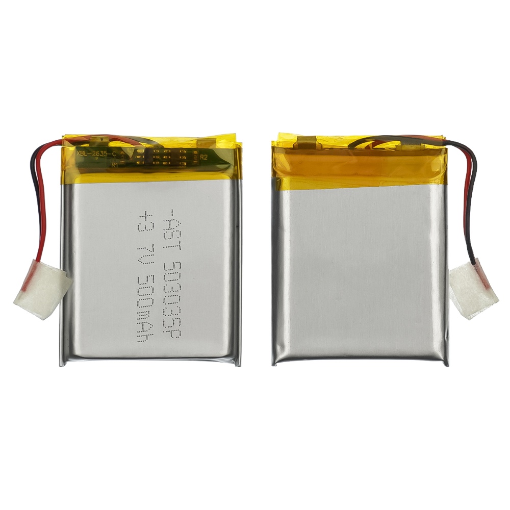 Аккумулятор 602040 универсальный с контроллером, 6 х 20 х 40 мм (450 mAh)/ для TWS наушников, GPS, MP3 плееров