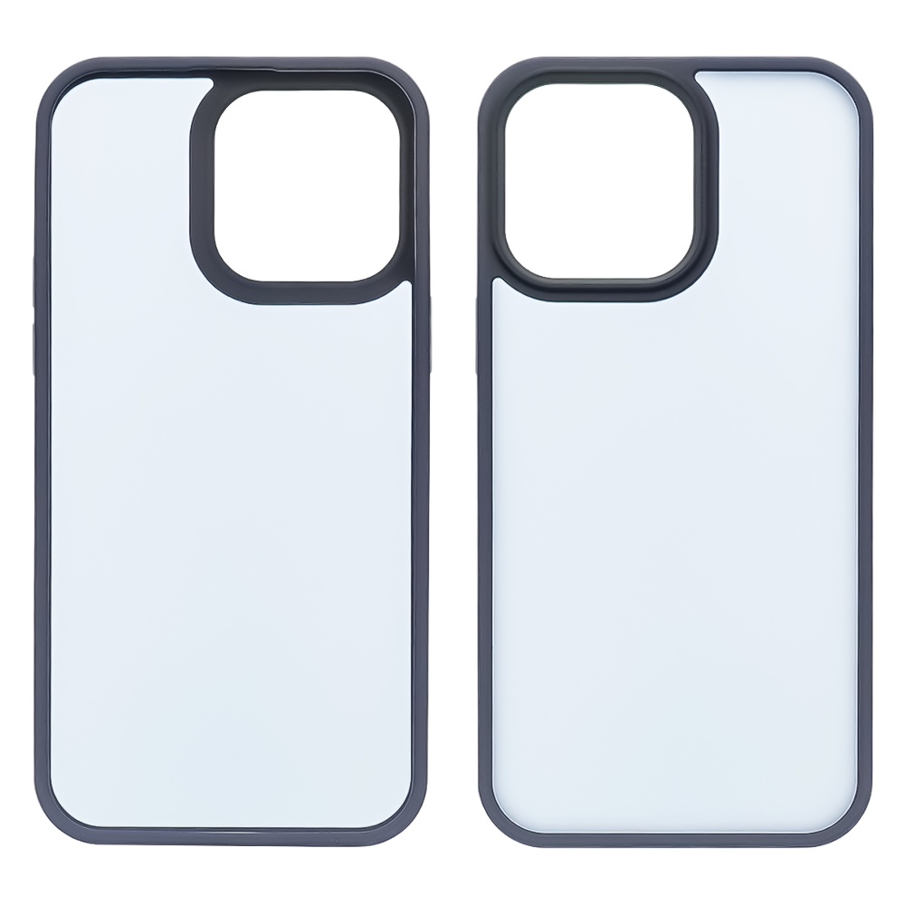 Чехол Colorful Matte Case для Apple iPhone 14 Pro Max темно-синий Люкс