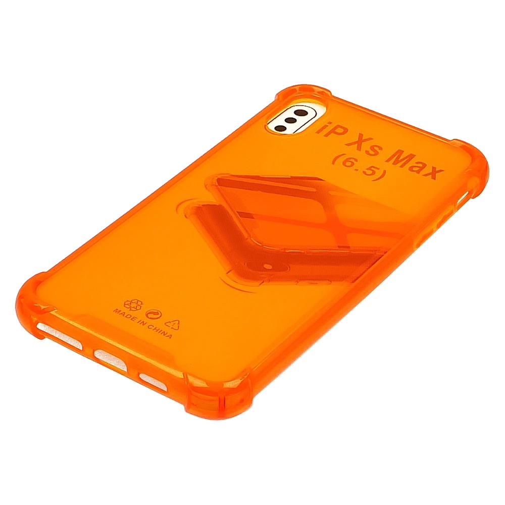 Чехол TPU shockproof angle для Apple iPhone Xs Max 11 оранжевый