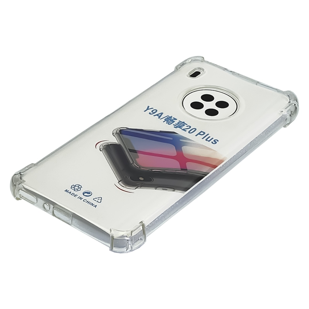 Чехол TPU shockproof angle для Huawei Y9A прозрачный