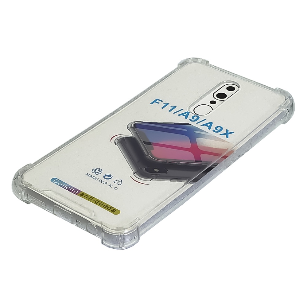 Чехол TPU shockproof angle для Oppo A9/ F11/ A9X прозрачный