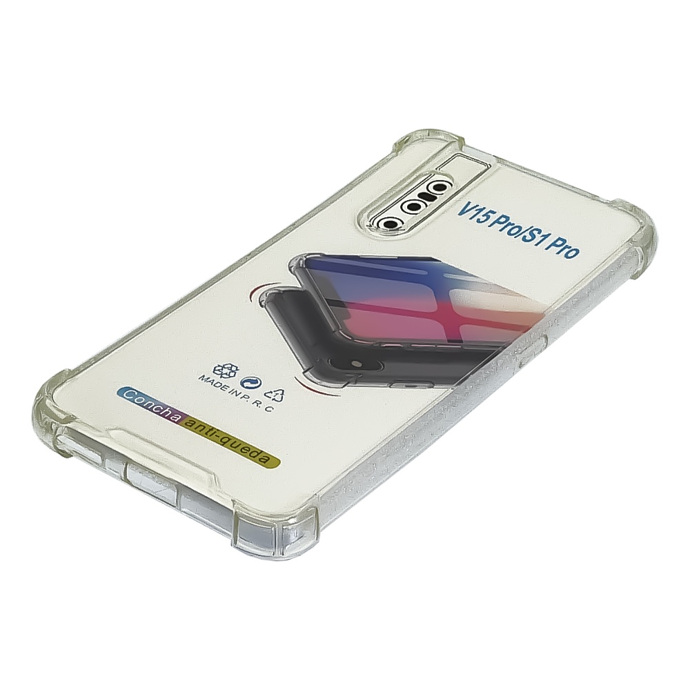 Чехол TPU shockproof angle для Vivo V15 Pro/ S1 Pro прозрачный