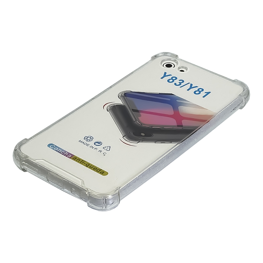 Чехол TPU shockproof angle для Vivo Y83/ Y81 прозрачный