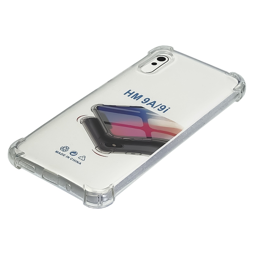 Чехол TPU shockproof angle для Xiaomi Redmi 9A прозрачный