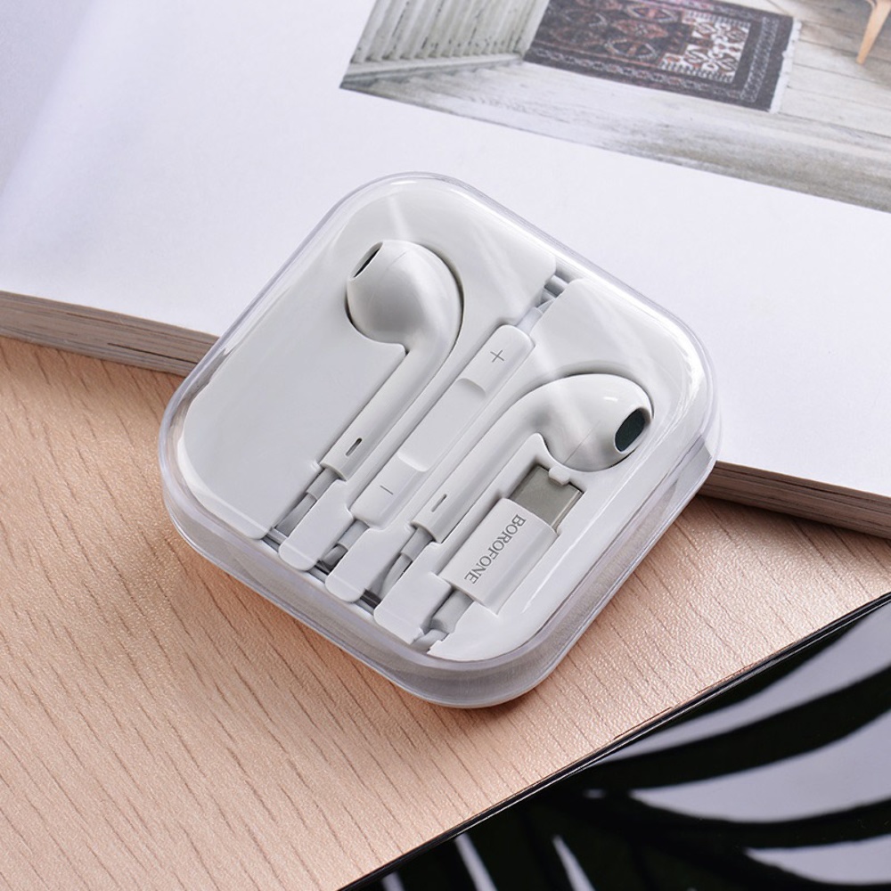 Наушники вкладыши Borofone BM27 Type-C white