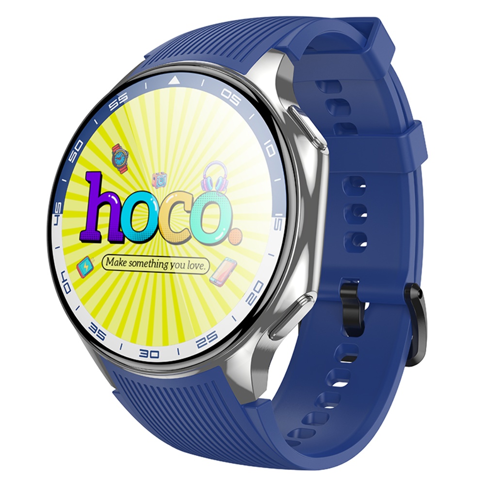 Смарт часы Hoco Y24 с функцией звонка silver
