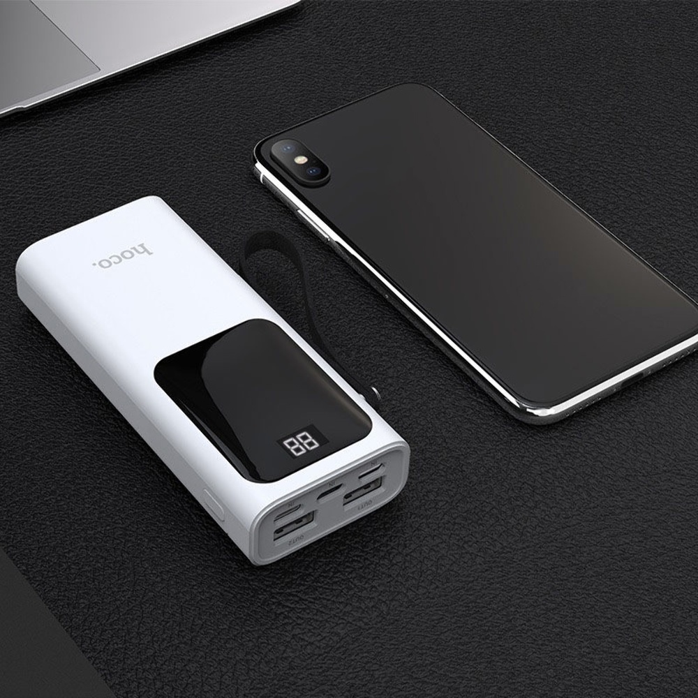 Power bank Hoco J41 Treasure 10000mAh белый