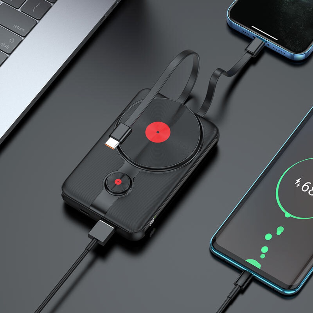 Power bank Hoco J92 22.5W/ PD20W/ QC3.0/ MagSafe Wireless Charger 10000mah чёрный