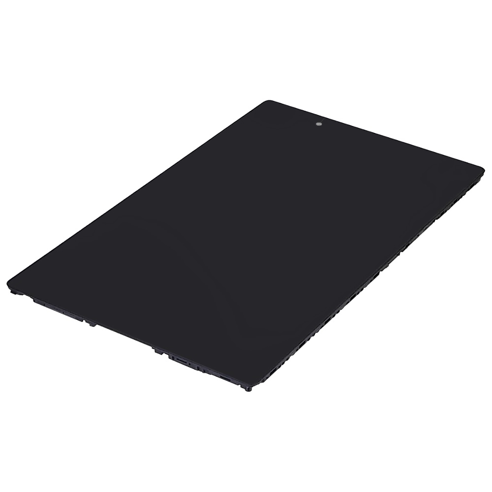 Дисплей для Lenovo Tab 4 TB-8504X с чёрным тачскрином и корпусной рамкой