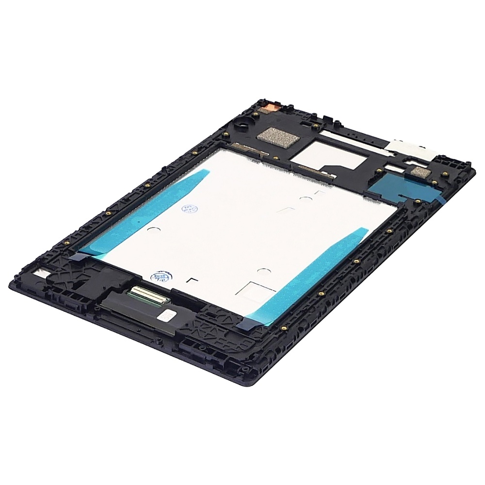 Дисплей для Lenovo Tab 4 TB-8504X с чёрным тачскрином и корпусной рамкой