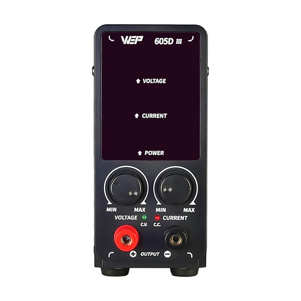 Блок питания лабораторный WEP 605D-III, 60V, 5A, импульсный, с цифровой индикацией (V/A/W)