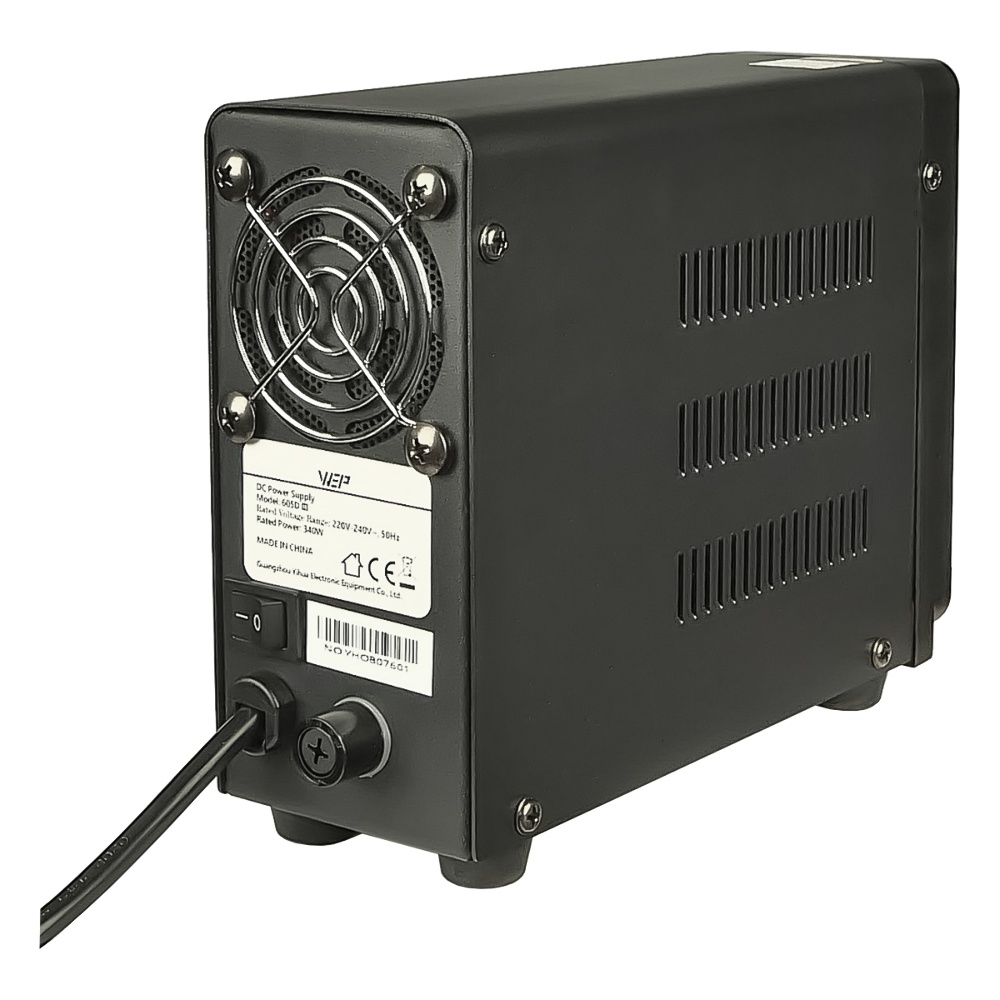 Блок питания лабораторный WEP 605D-III, 60V, 5A, импульсный, с цифровой индикацией (V/A/W)