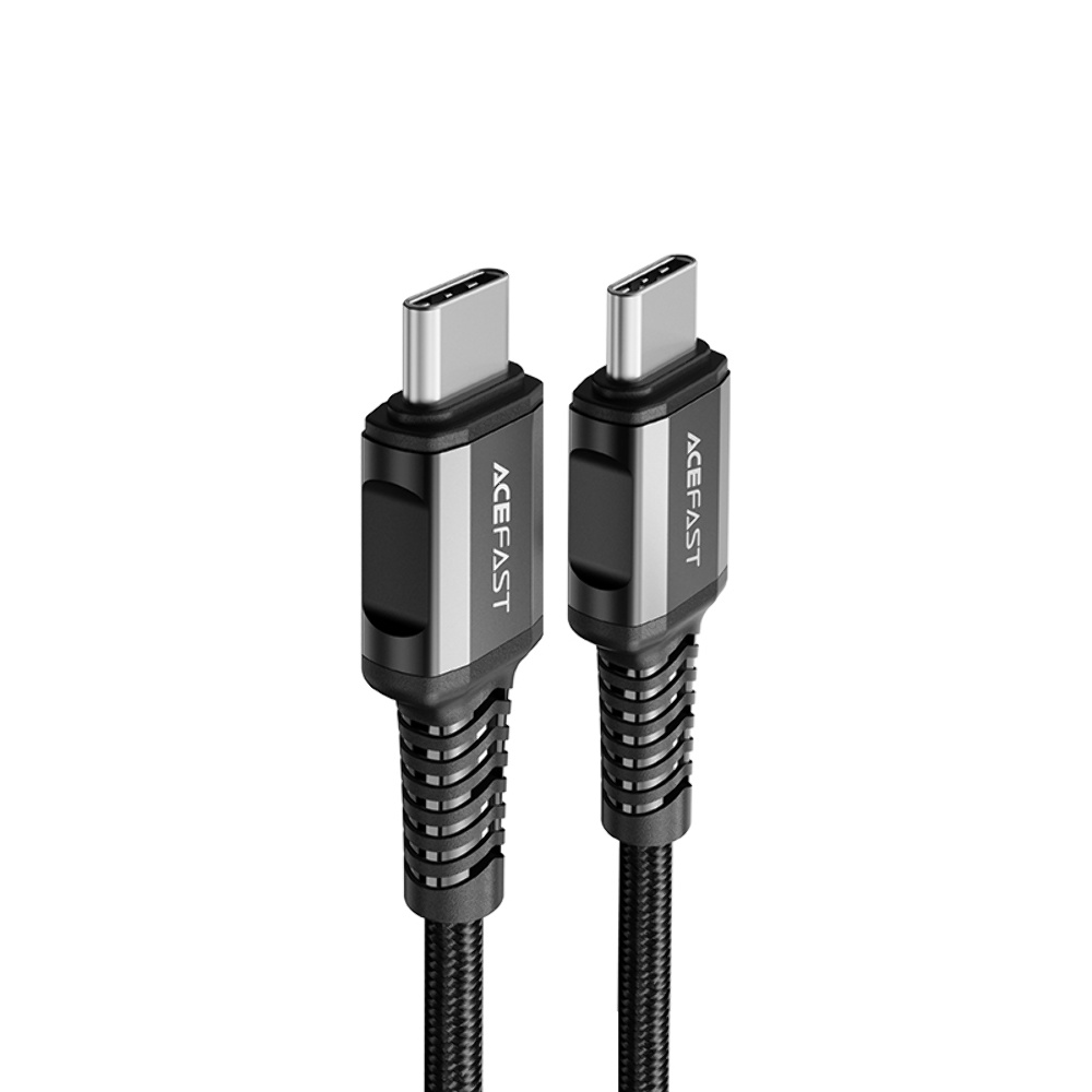 Кабель Acefast C1-03 Type-C to Type-C PD 60W 1.2m black