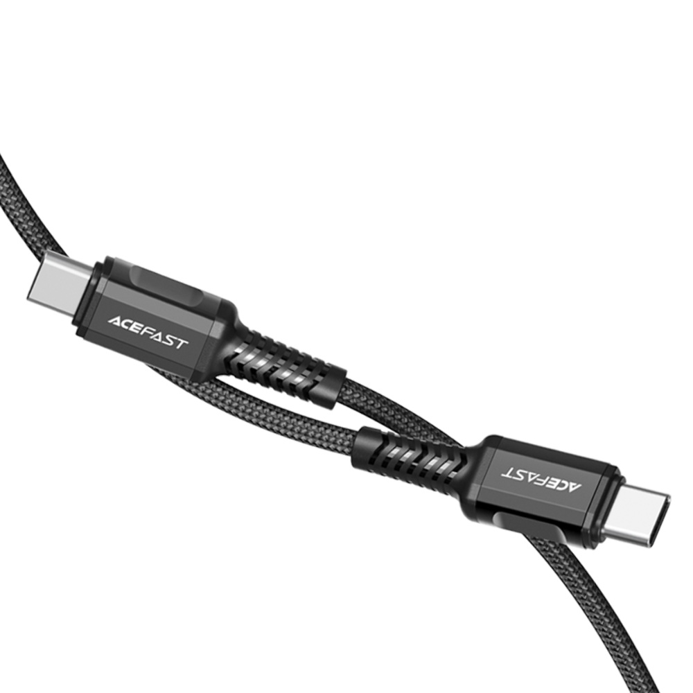 Кабель Acefast C1-03 Type-C to Type-C PD 60W 1.2m black