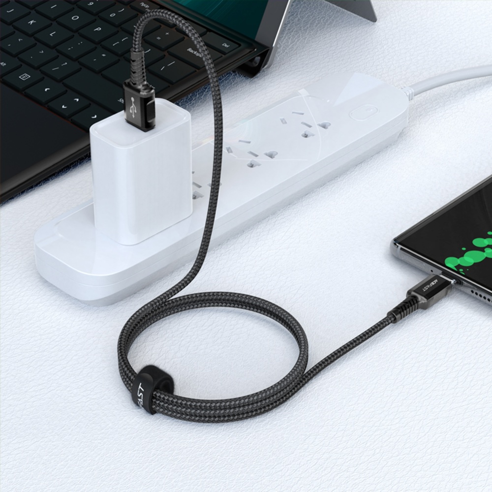 Кабель Acefast C1-04 USB to Type-C 1.2m black
