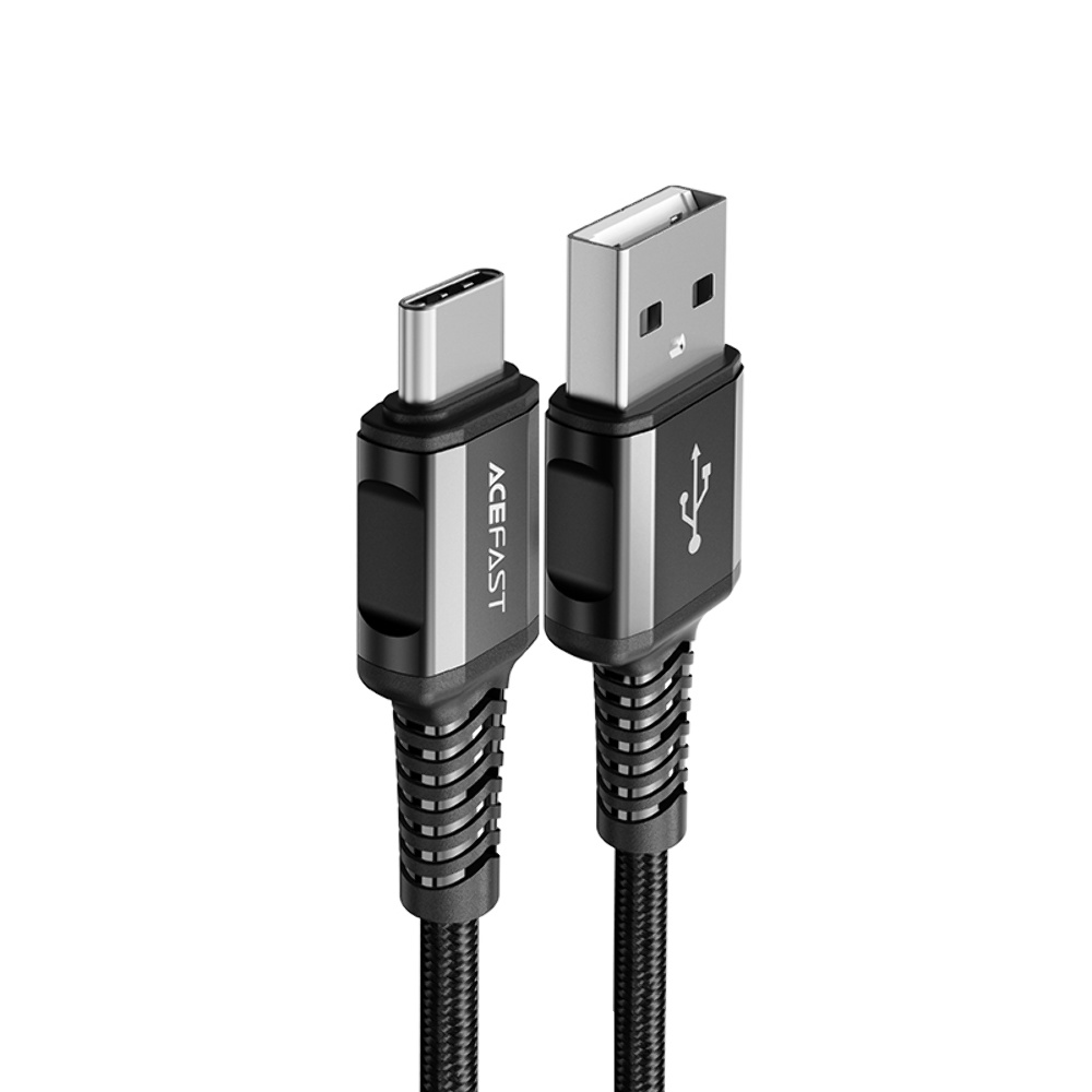 Кабель Acefast C1-04 USB to Type-C 1.2m black