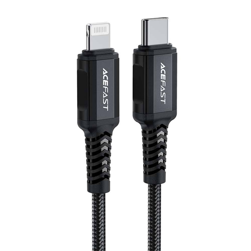 Кабель Acefast C4-01 Type-C to Lightning PD 30W 1.8m black