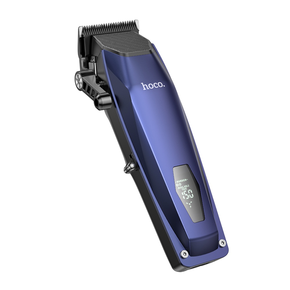 Портативная машинка для стрижки волос Hoco HP21 blue